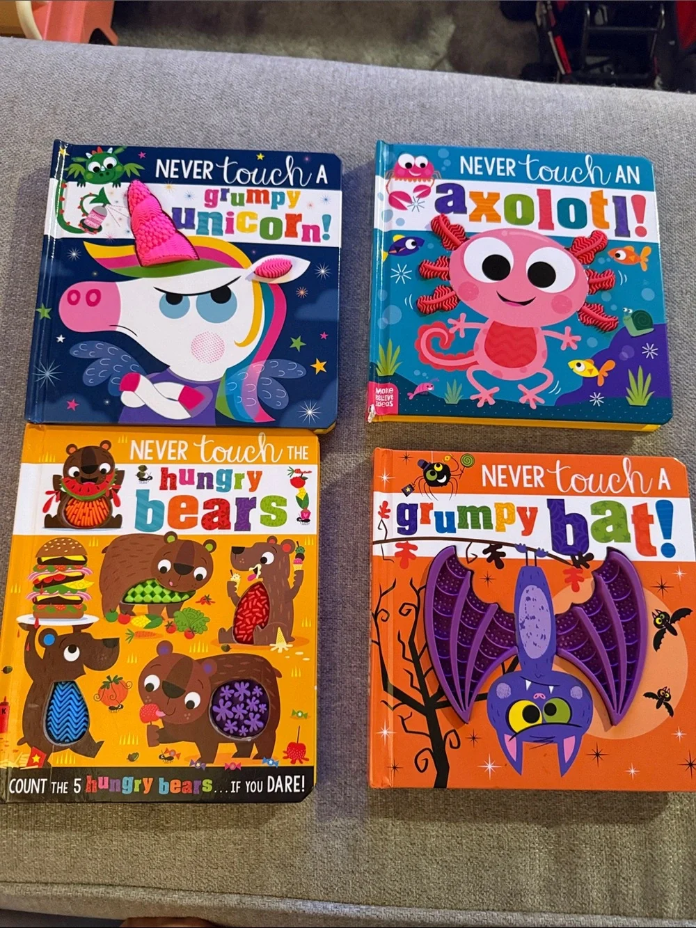 Never Touch a Grumpy Unicorn! - Kids Board Book